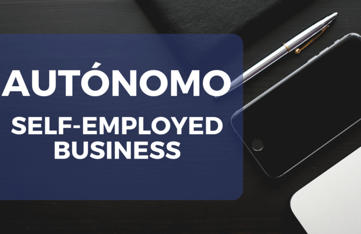 Autónomo, that is, a self-employed business in Spain